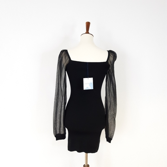 FINAL ⬇️ MAJORELLE | Zoelle Mini Dress in Black - Picture 4 of 9